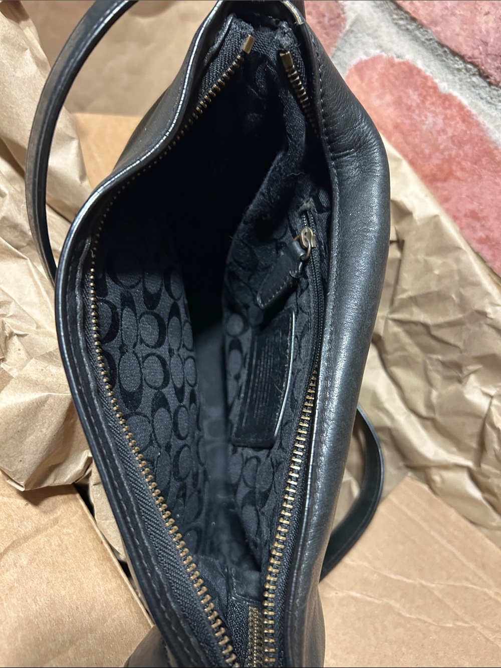 Coach Bleecker Sport Mini Duffle #32281 vintage,black - Picture 7 of 12